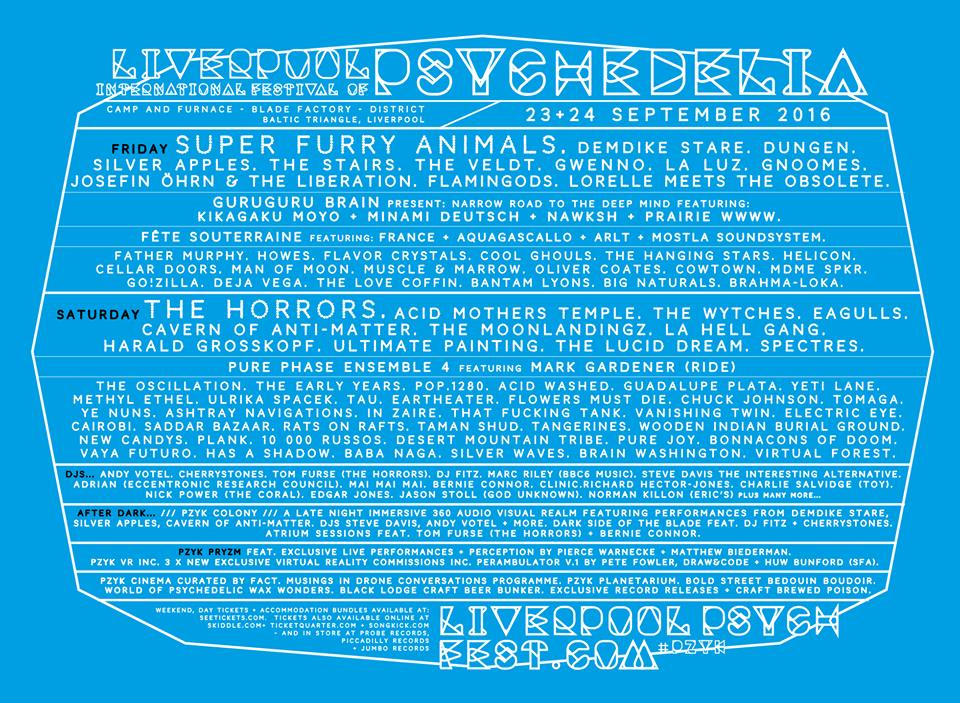 Liverpool Psych Festival 2016