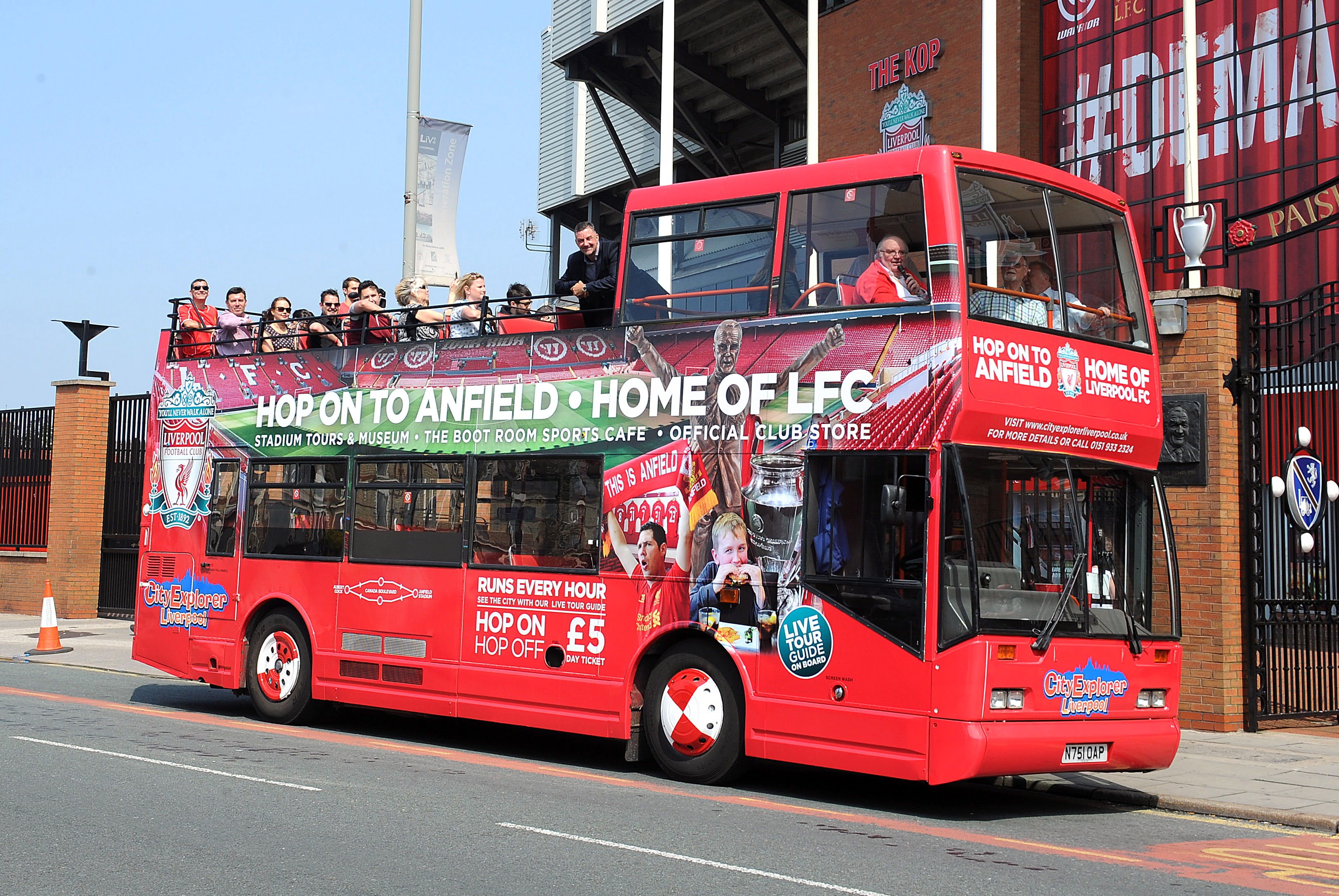 liverpool bus tour anfield