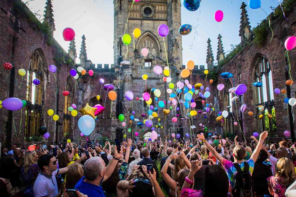 St Luke's Bombed Out Church Gardens Re-Opening In Style On 17th June 