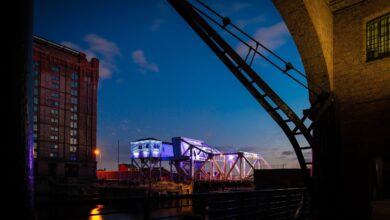 Historic Bascule Bridge Will Light Up Liverpool's Stanley Dock 2