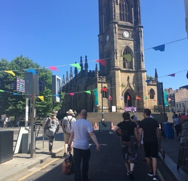 Bold Street bombed out church