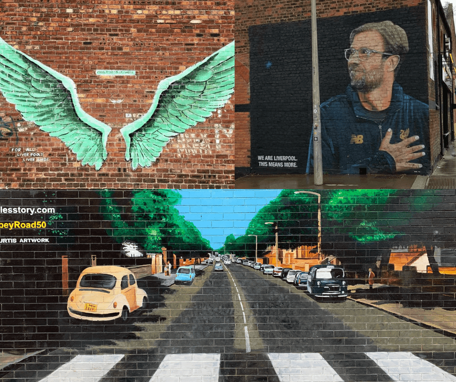 Liverpool Street Art Collage