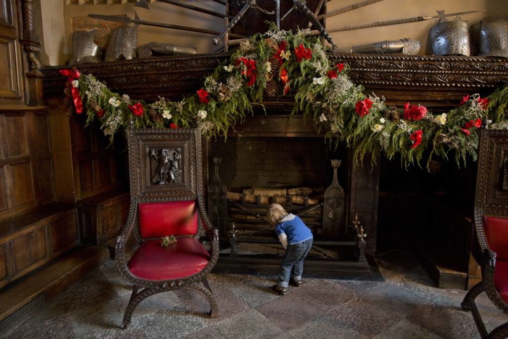 Speke Hall Liverpool at Christmas