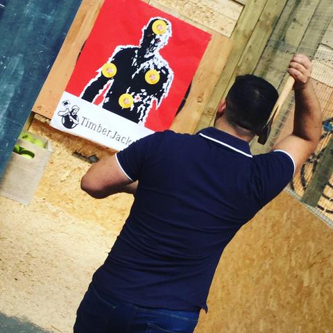 Timberjacks Axe Throwing in Liverpool