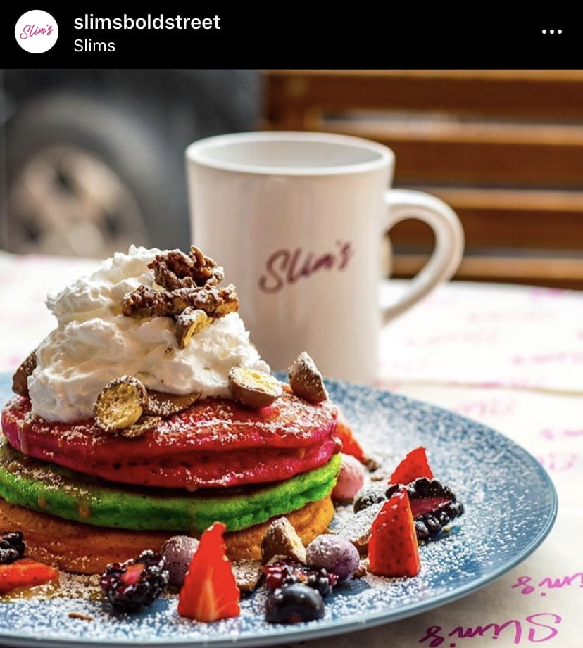 Slim's Bold Street Instagram Pancakes