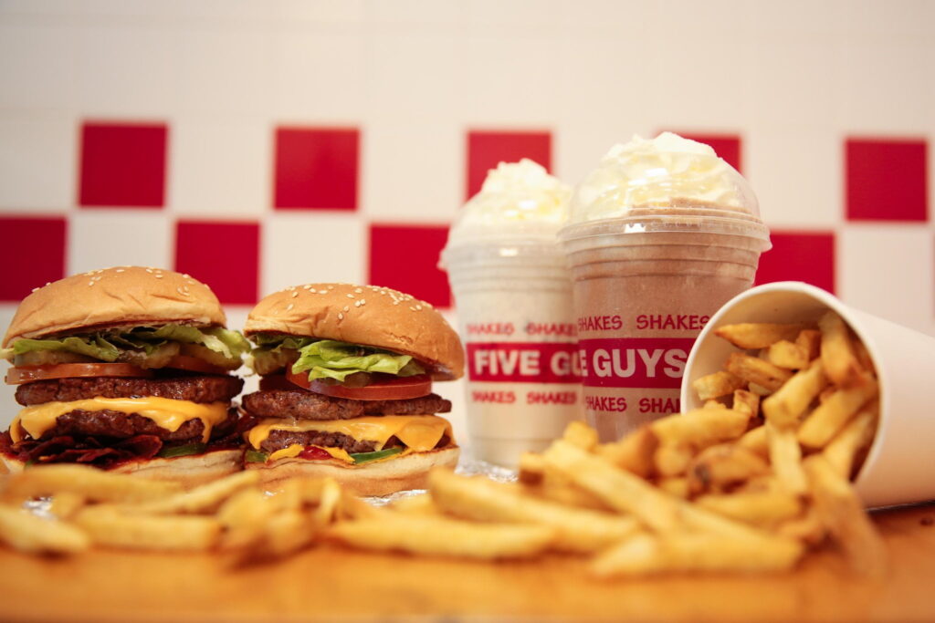 Queen Square Restaurants Click and Collect Five Guys Liverpool