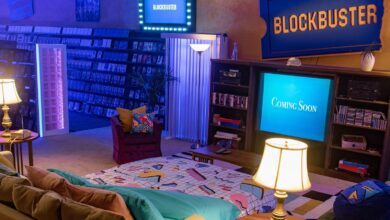 Blockbuster Store Airbnb Open For Guests' Retro Movie Sleepover 4