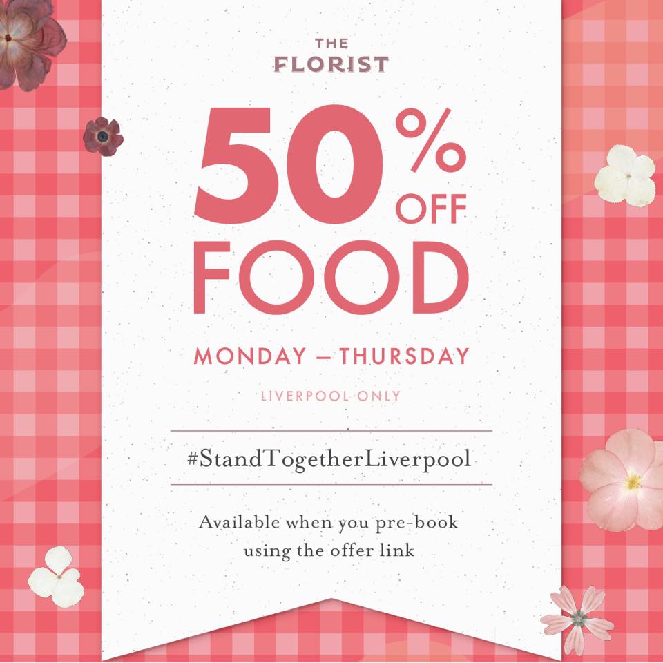 Eat Out To Help Out October Deals The Florist