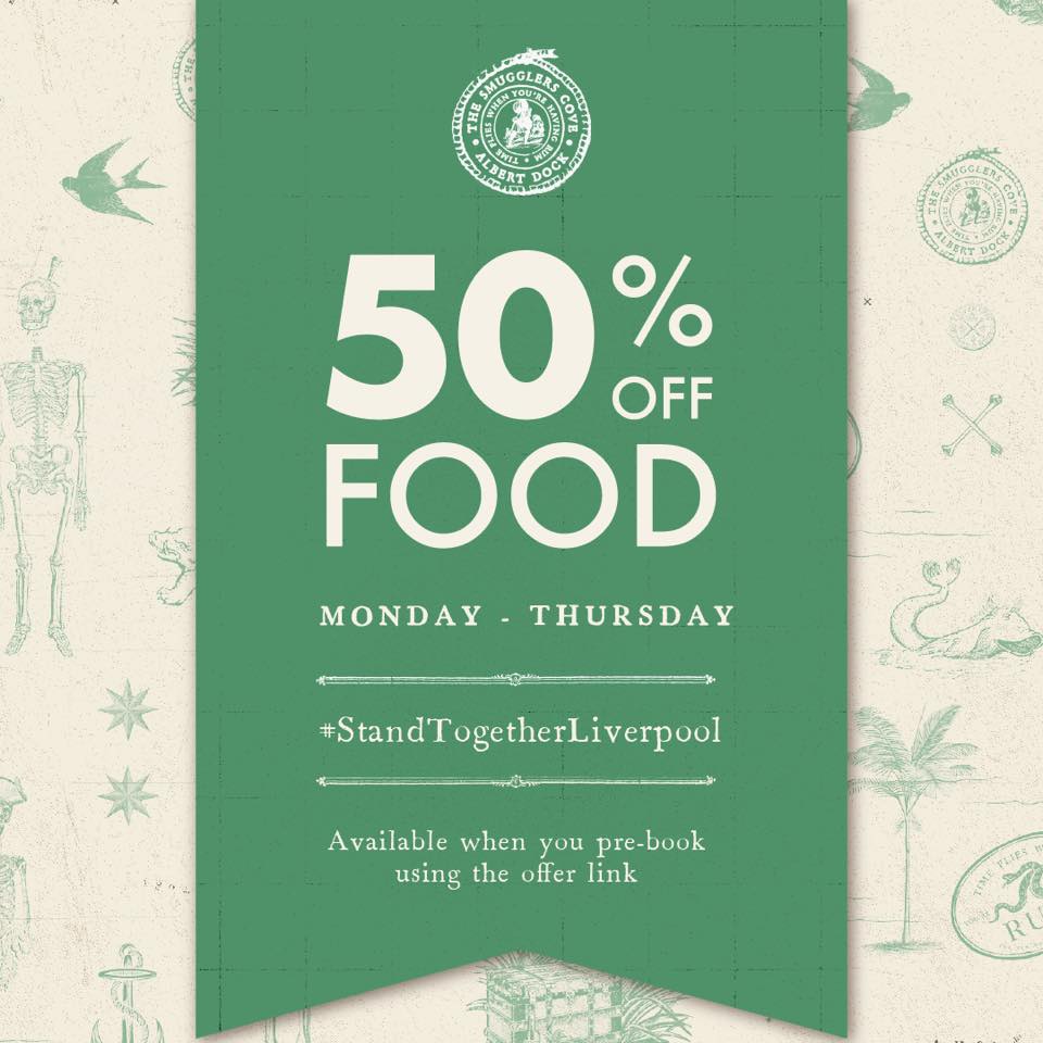 Smugglers Cove Eat Out To Help Out