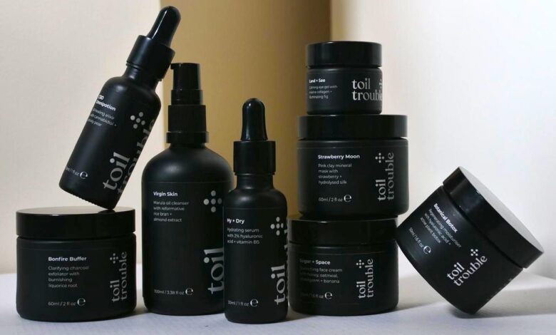 Introducing new independent skincare brand toil + trouble 1