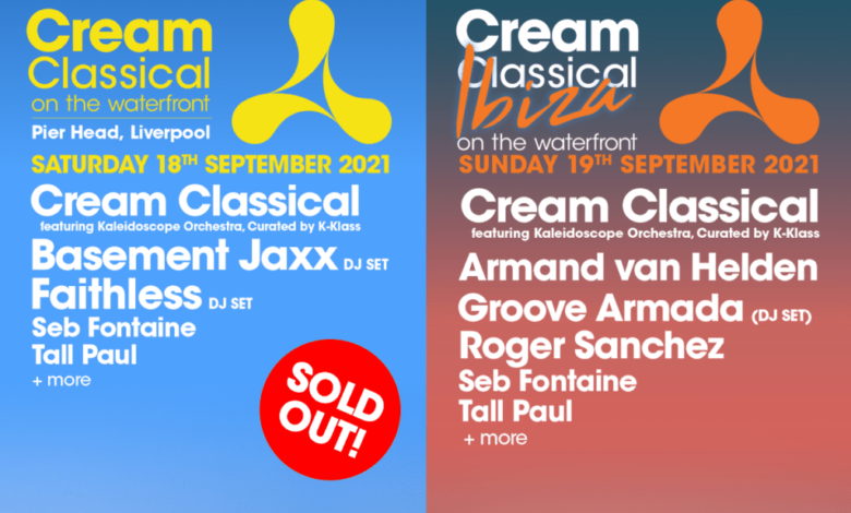 Cream Classical Ibiza on The Waterfront Announced Due To Phenomenal Demand