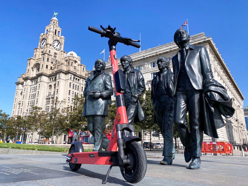 Fun Things To Do In Liverpool Hire Voi E-Scooter