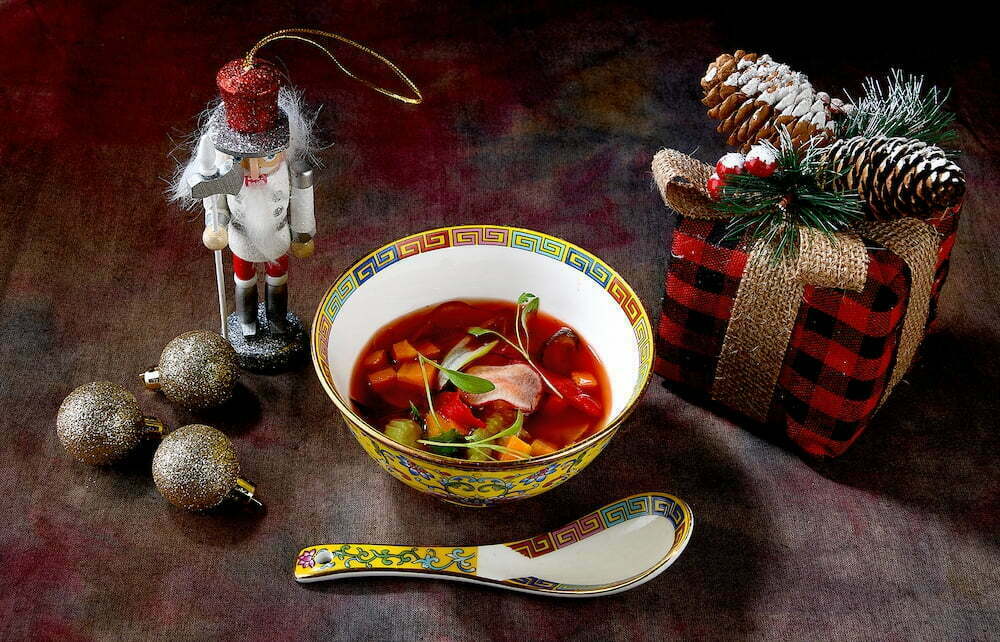 Lu Ban Yin & Yang Hot & Sour Soup
