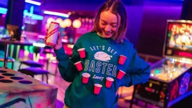 Lane7 Twist-Up Tradition By Launching A Beer Pong Xmas Jumper