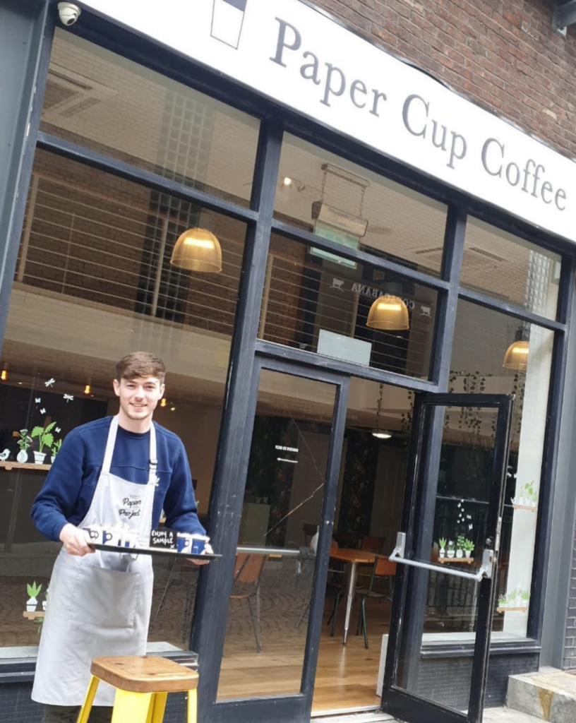 Paper Cup Coffee Cafe In Liverpool