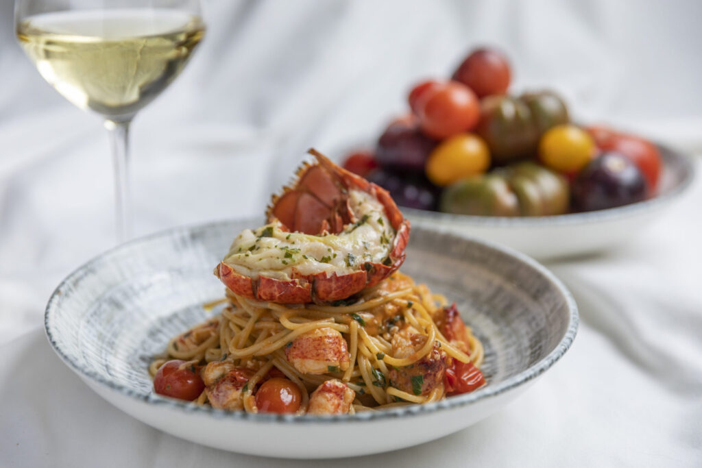 Castle Street Restaurants and Bars - Riva Blu - Linguine with Lobster