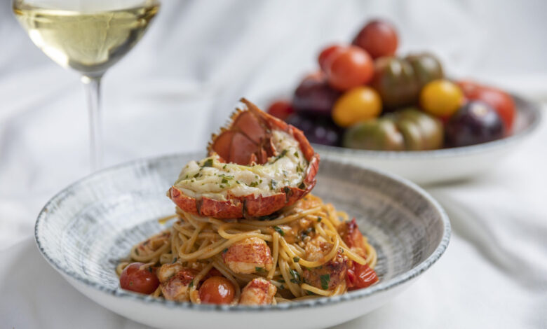 Castle Street Restaurants and Bars - Riva Blu - Linguine with Lobster