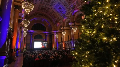 Luna Cinema at St George's Hall Christmas 2022