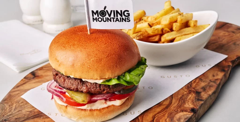Gusto Moving Mountains Burger