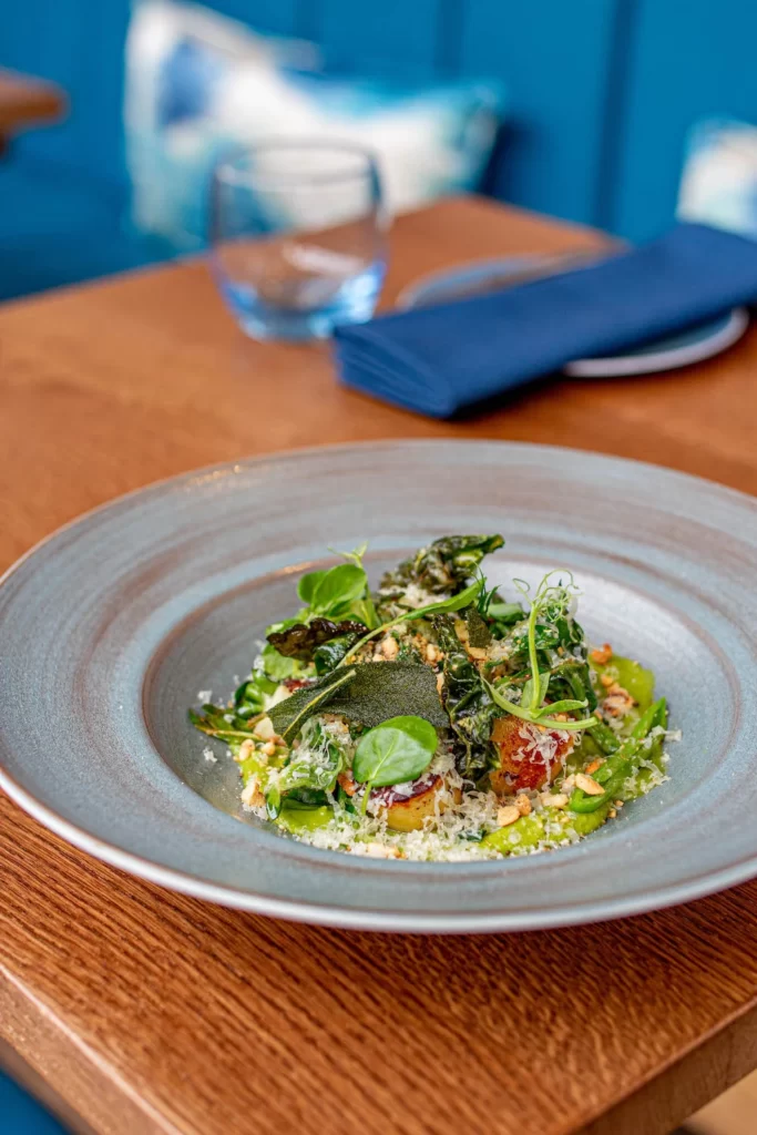 Barnacle Reveals Its Spring Excellence Menu 2 Barnacle's Gnocchi, pea & Growing Fields' kale