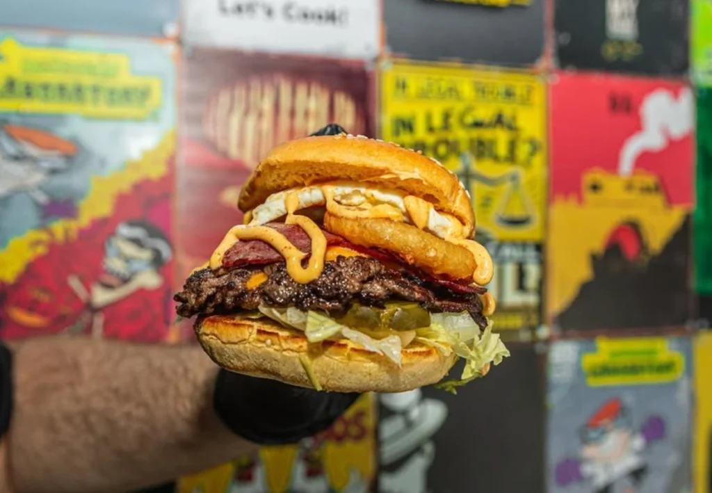 Best Burgers In Liverpool - Notorious Burger Lab