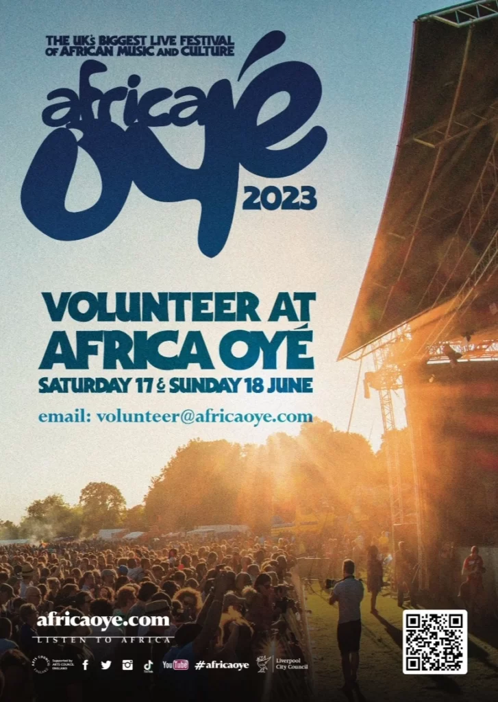 Volunteer at Africa Oyé Festival 2023