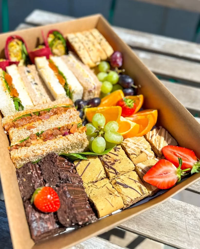 Afternoon Tea Deliveries in Liverpool The Vibe Vegan Afternoon Tea