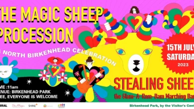 The Magic Sheep Procession Birkenhead Park