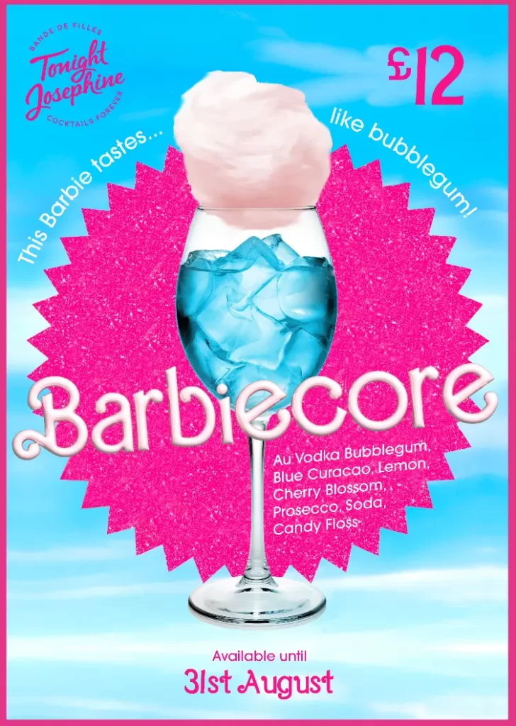 Tonight Jospehine Barbie Party - Barbiecore cocktail