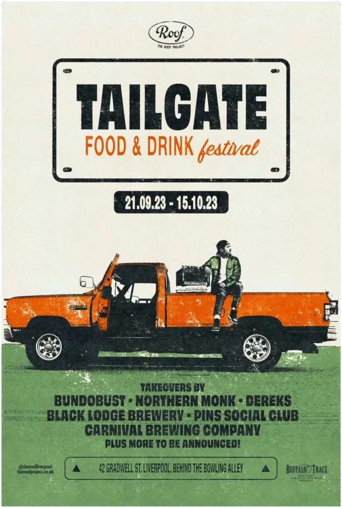 Tailgate Food and Drink Festival Liverpool - Event Poster