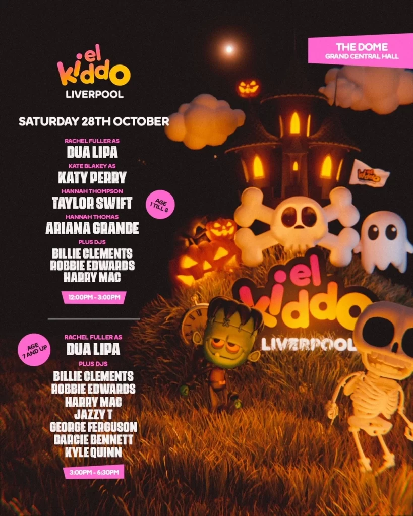 El Kiddo Family Halloween Party Comes To Liverpool Via Ibiza & Dubai