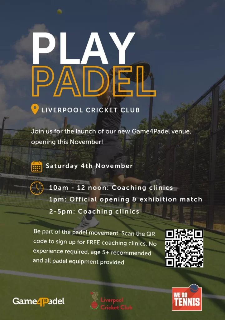Free Padel Sessions In Liverpool