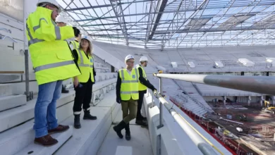 Council Leader Hails "Phenomenal" New Everton Stadium 27 New Everton Stadium Liverpool City Council Visit