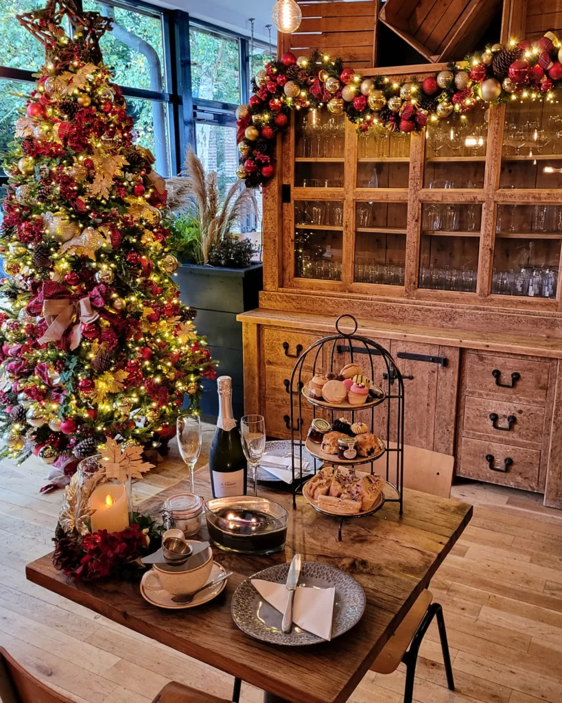 The Wheelbarrow Has Christmas All Wrapped Up - Afternoon Tea