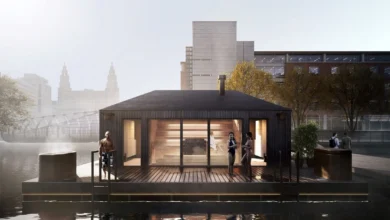 UK's First Public Floating Sauna Launching In Liverpool 27 Floating Sauna Launching In Liverpool