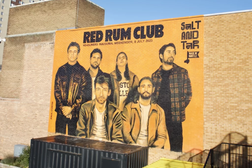 Creative Spotlight: In Conversation - Paul Curtis 2 Red Rum Club Mural by Paul Curtis in Bootle Liverpool