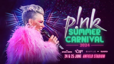 P!nk at Anfield Stadium