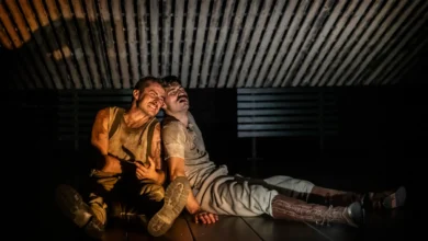 Max Bowden & James Esler in Original Theatre_s touring production of Birdsong (c) Pamela Raith Photography