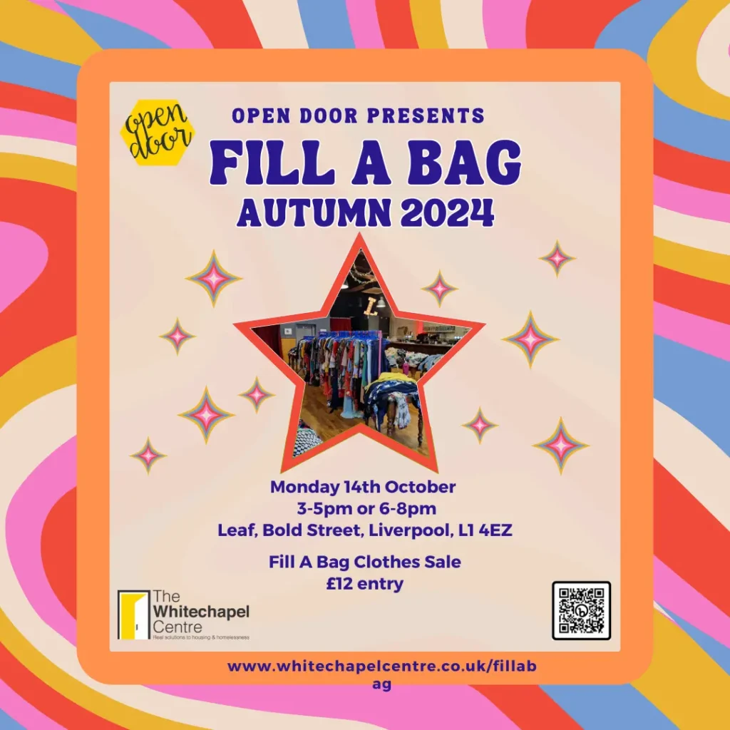 The Whitechapel Centre's Open Door Fill A Bag Event Returns For The Autumn 2 The Whitechapel Centre's Open Door Fill A Bag Event Autumn 2024