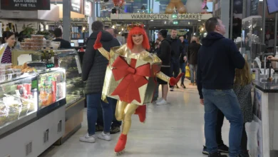 Celebrate The Festive Season At Warrington's Time Square