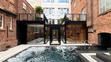 A Sanctuary In The City: Hope Street Hotel & Spa Review 5 Hope Street Hotel & Spa Review - Courtyard vitality pool