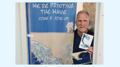 Making Waves With Andy Green: How One Liverpool Artist Is Bringing Hokusai’s Great Wave To Life 32 The Great Wave Traditional Printing In Liverpool with Andy Green