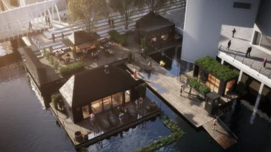 Wyld Sauna Expansion Plans From Above - CGI