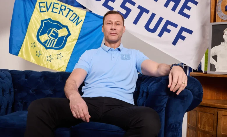 Fanatics Launch Everton 1982 Heritage Top To Commemorate Goodison Park Era 1 1892 Heritage Edition Everton fan top