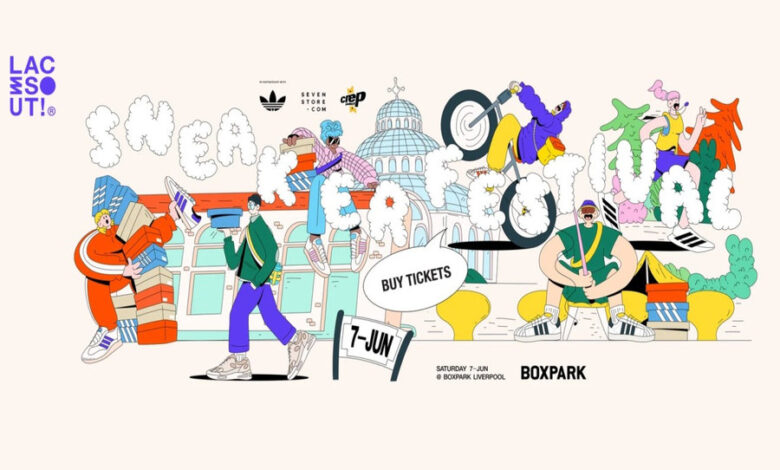 LACES OUT! Trainer Festival Heads To BOXPARK Liverpool On 7 June 1 LACES OUT! BOXPARK Liverpool