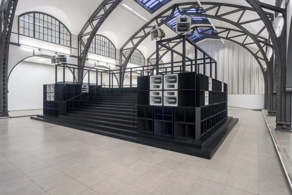 Liverpool Biennial 2025: BEDROCK – Unearthing the City’s Soul 5 Liverpool Biennial 2025 - Cevdet Erek, Bergama Stereo, 2019. Hambuger Bahnhof Museum fur Gegenwart, Berlin, Germany. Courtesy of the artist. Photography by Matthias Volzke.