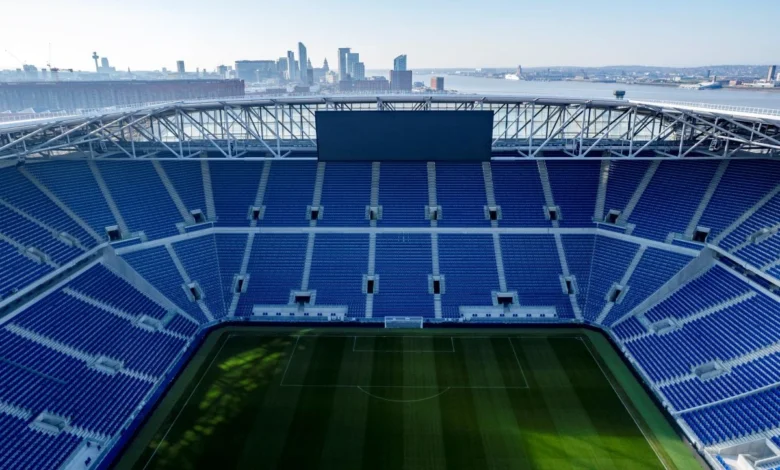 Seat Unique Named As Founding Partner of Everton's Hill Dickinson Stadium 1 Everton's Hill Dickinson Stadium Overlooking The Liverpool Skyline