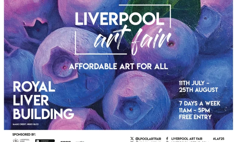 Liverpool Art Fair 2025: 200 Local Artists Take Over The Royal Liver Building 1 Liverpool Art Fair 2025