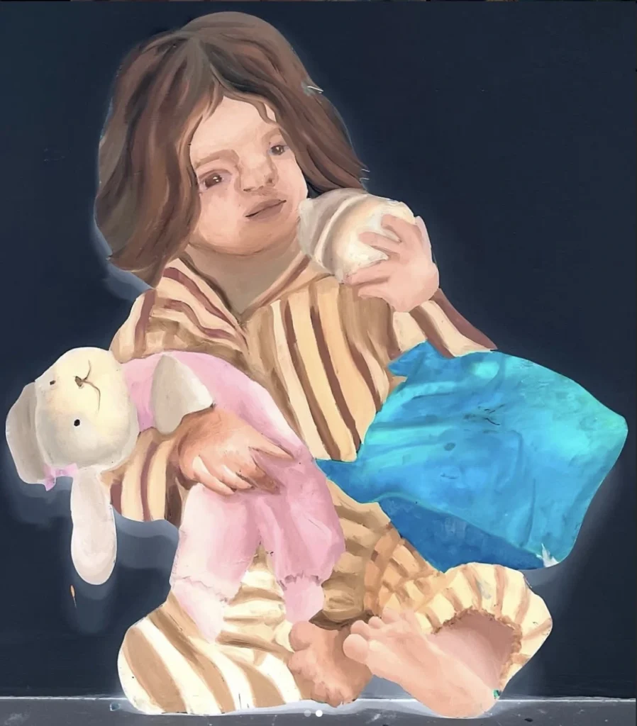 Exhibition Review: Liverpool Hope University Degree Show 2025 3 Liverpool Hope University Degree Show 2025 - “the magic touch” - oils on plywood - Jasmine Lockett - jasminelockettfineart
