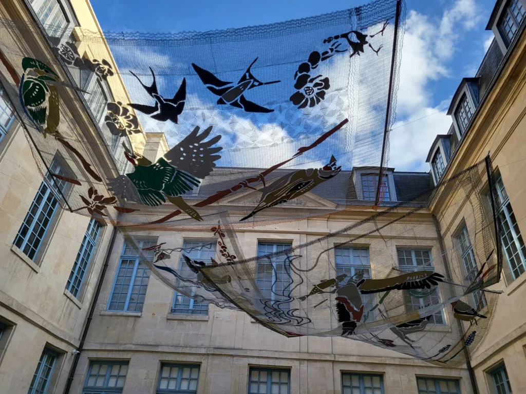 Liverpool Biennial 2025: BEDROCK – Unearthing the City’s Soul 3 Maria Loizidou, Moi Balbuzard Migrant, 2023, Musee de la Chasse et de la Nature, Paris 2023-24. Photography by Maria Lund.